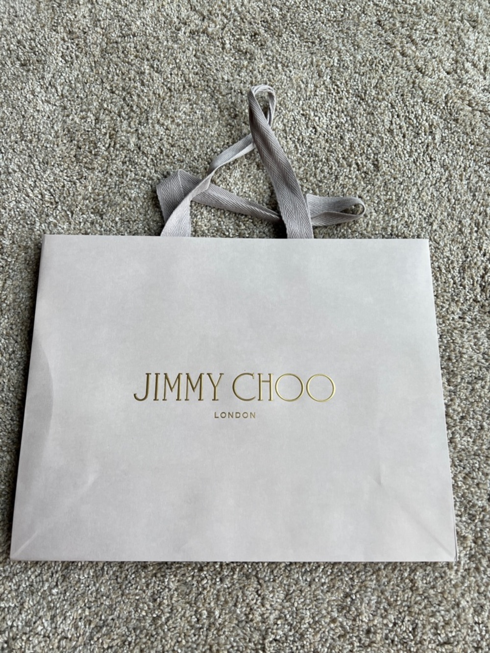Jimmy Choo Paper Shopping Bag